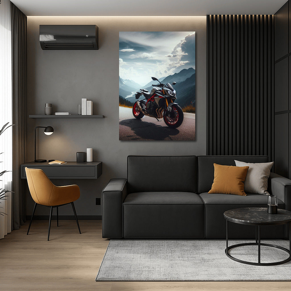 Mountain Rebel: Freedom on Naked Bike