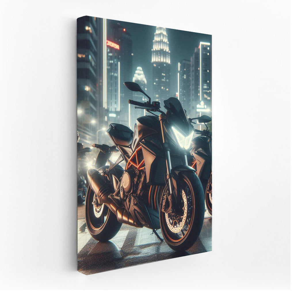 Light and Speed: Naked Bikes in the Night City