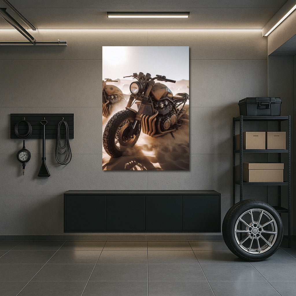 Freedom on Wheels: Naked Bikes in the Desert