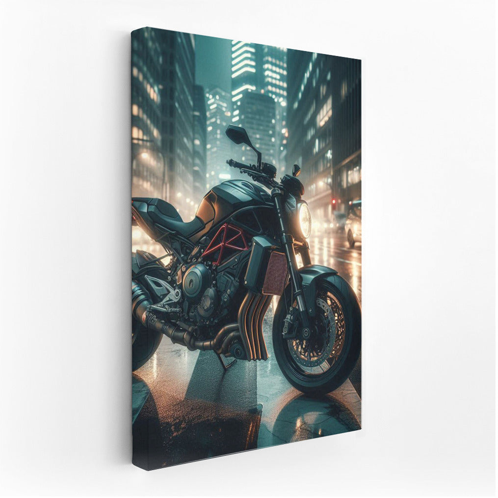 Freedom on Wheels: Naked Bike in the Night City