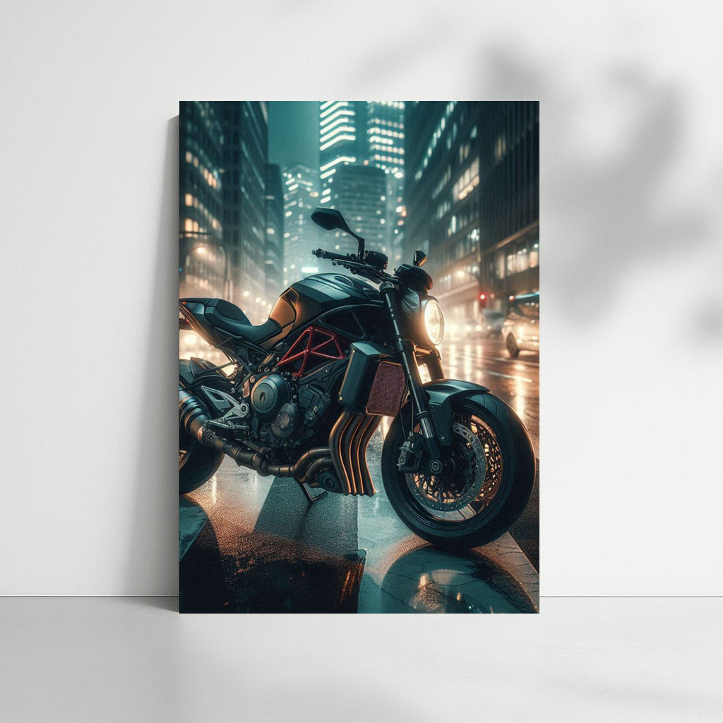 Freedom on Wheels: Naked Bike in the Night City