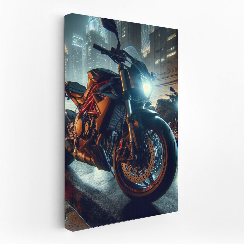 Night Naked Bikes: Speed in the City Lights