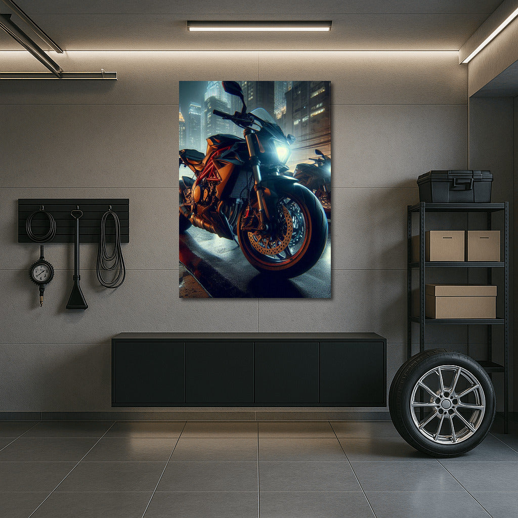 Night Naked Bikes: Speed in the City Lights