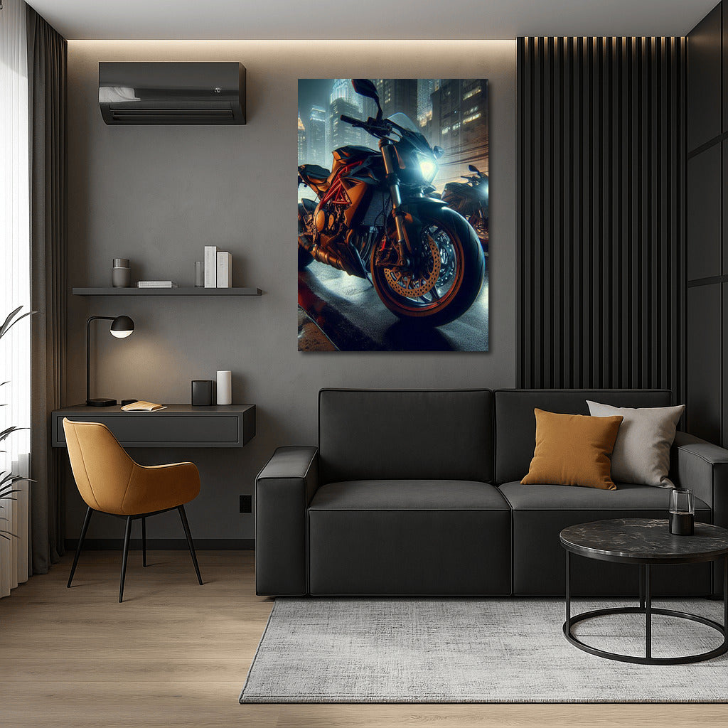 Night Naked Bikes: Speed in the City Lights