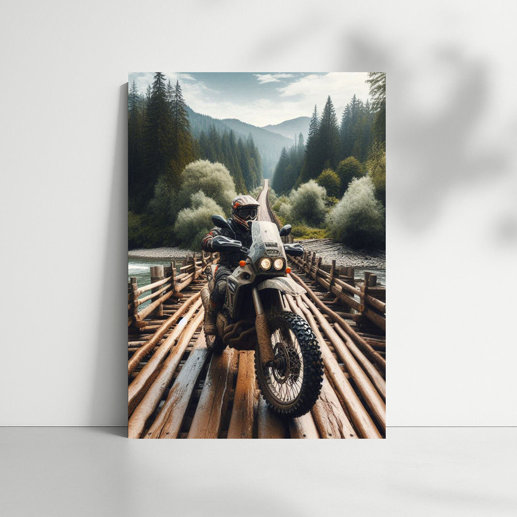 Freedom on the Bridge: Dirt Bike