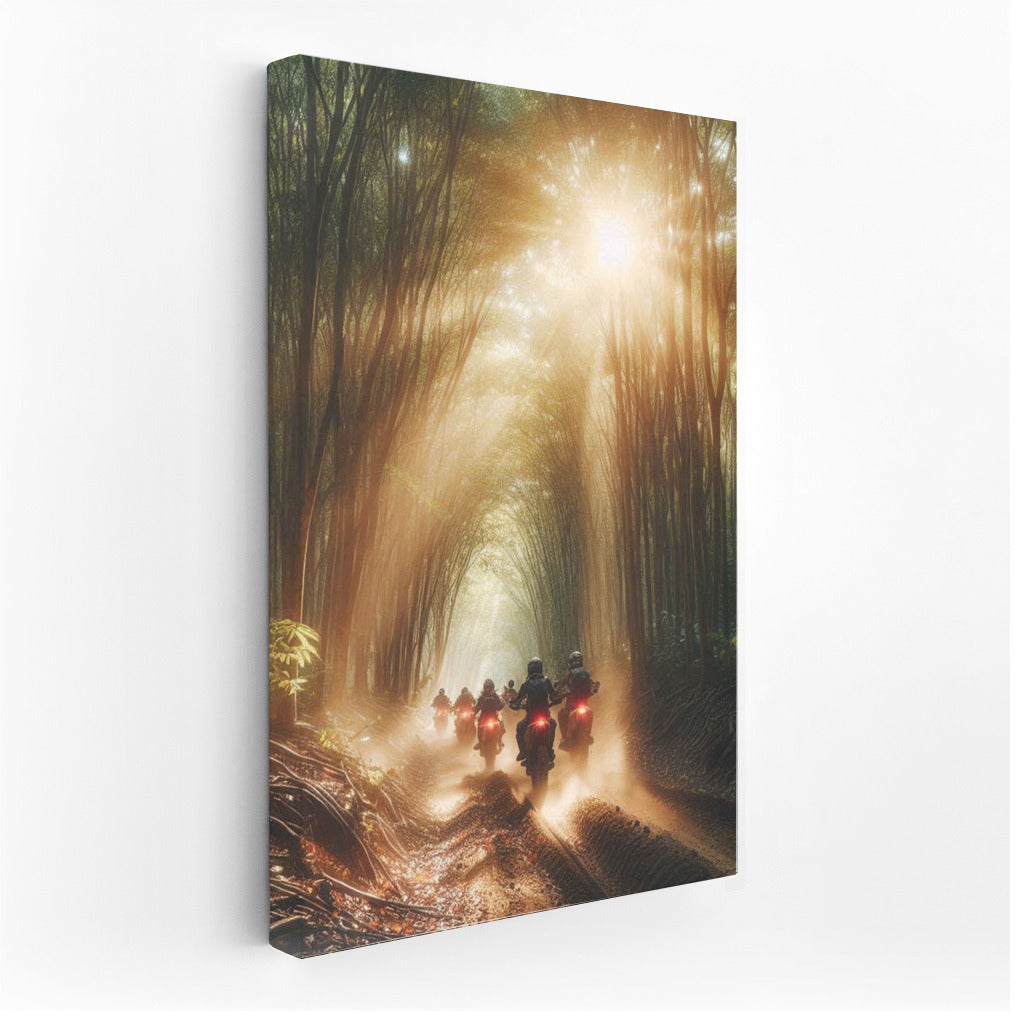 Freedom on Wheels: Motorcycles on the Forest Trail