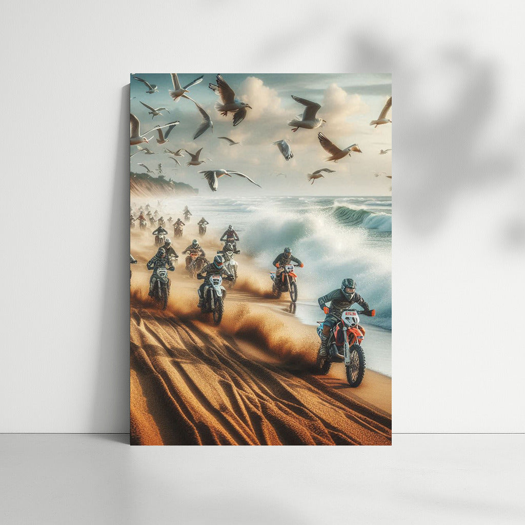 Adrenaline on the Beach: Off Road Bikes and Waves