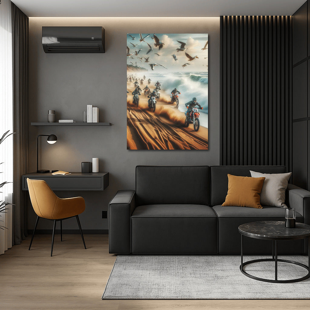 Adrenaline on the Beach: Off Road Bikes and Waves