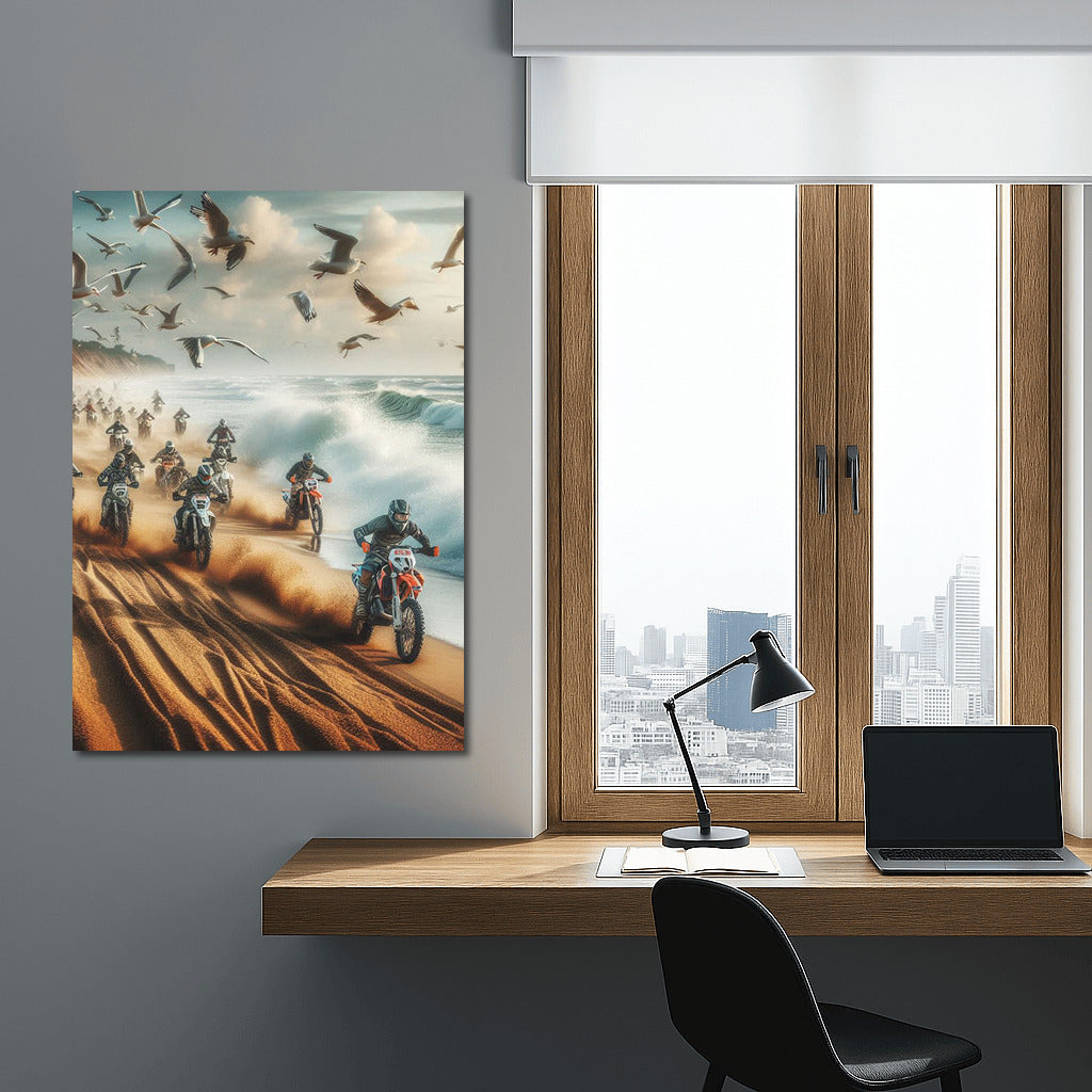 Adrenaline on the Beach: Off Road Bikes and Waves