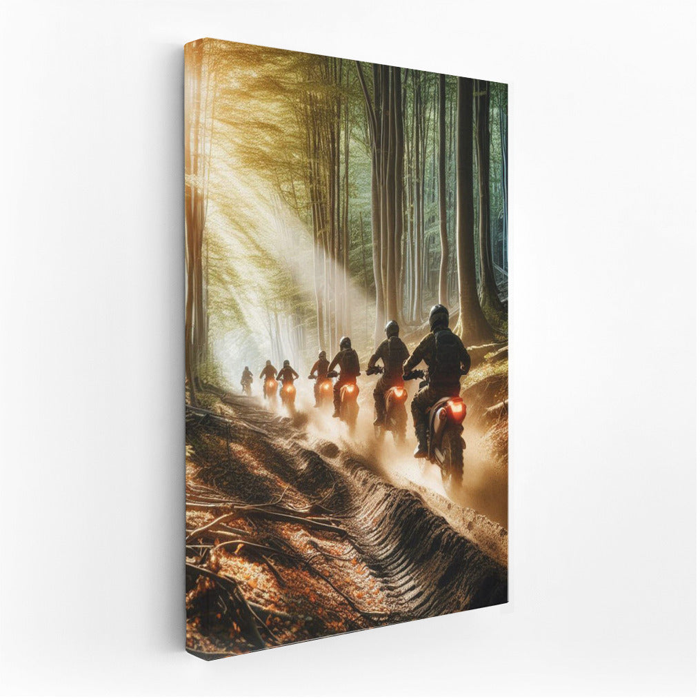 Forest Adventure: Off-Road Motorcycles on the Freedom Trail