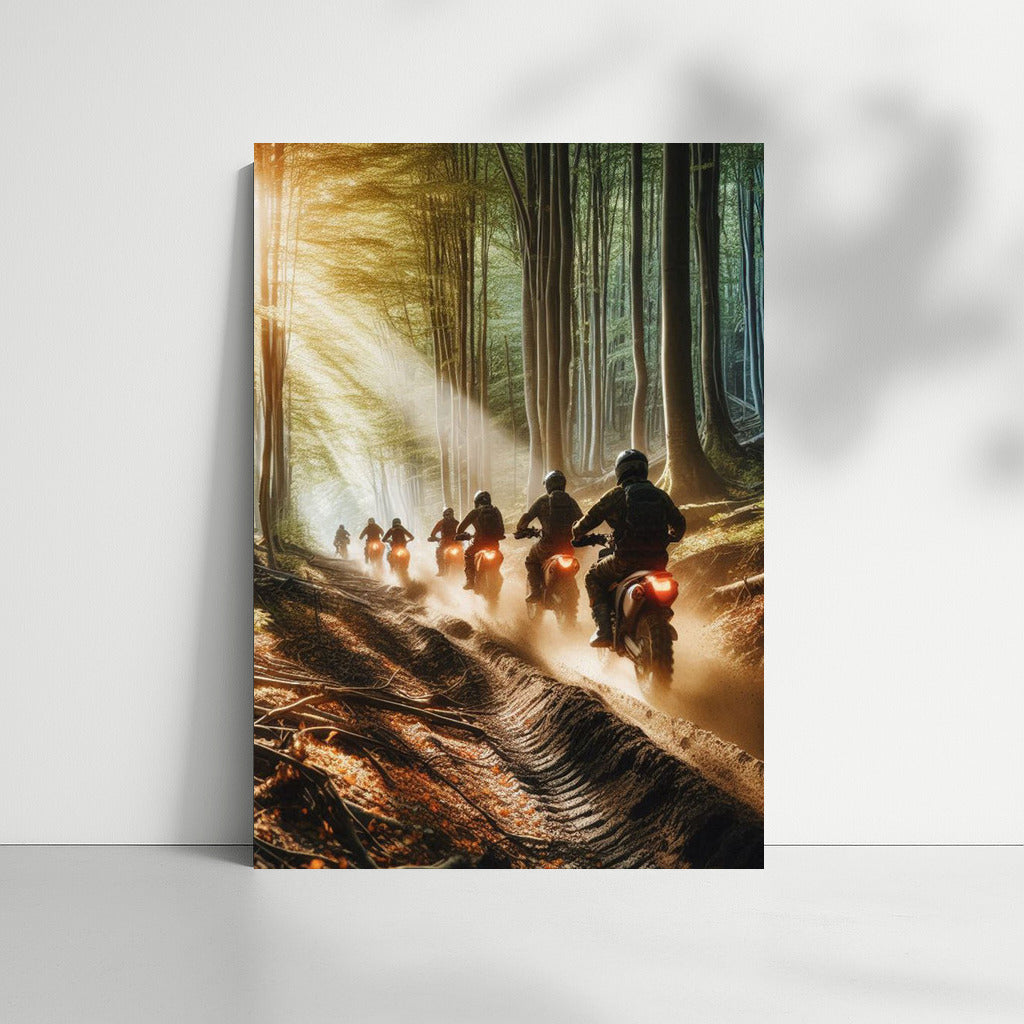 Forest Adventure: Off-Road Motorcycles on the Freedom Trail