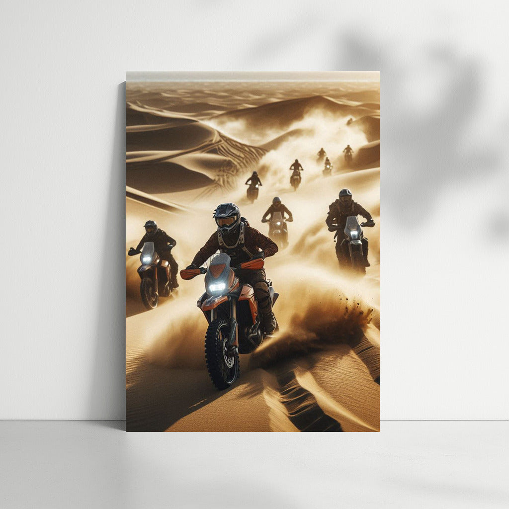 Desert Roar: Motorcycles in Pursuit of Freedom