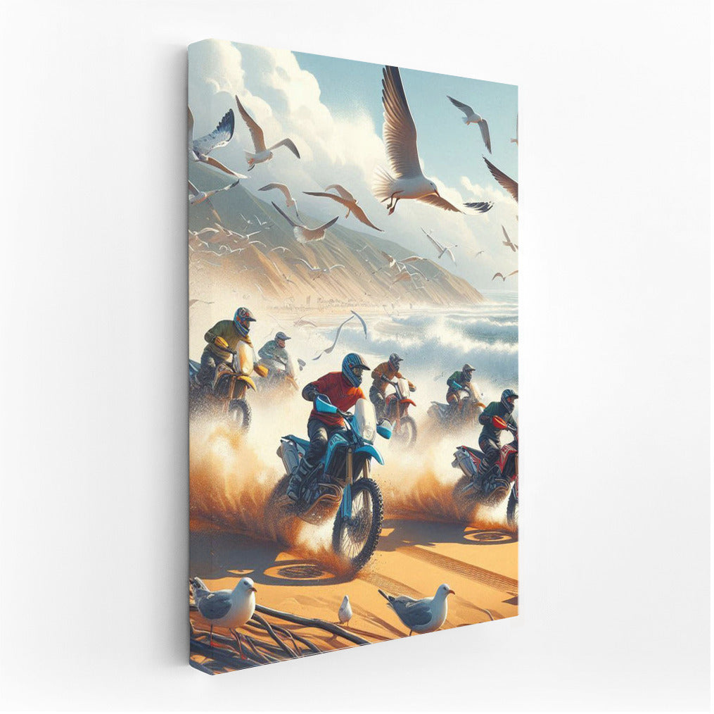 Adrenaline on the Sand: Off Road Motorbikes on the Beach