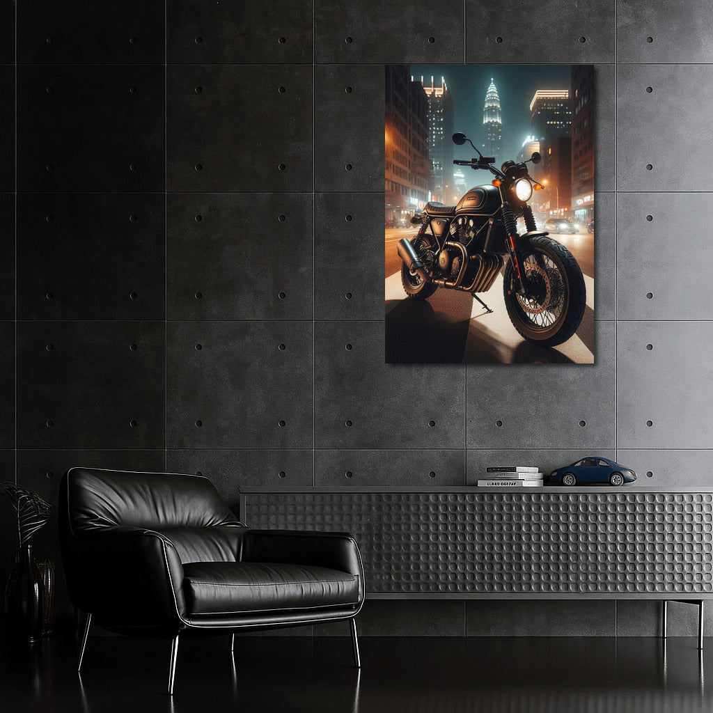 Scrambler in Night City: Dynamics and Energy