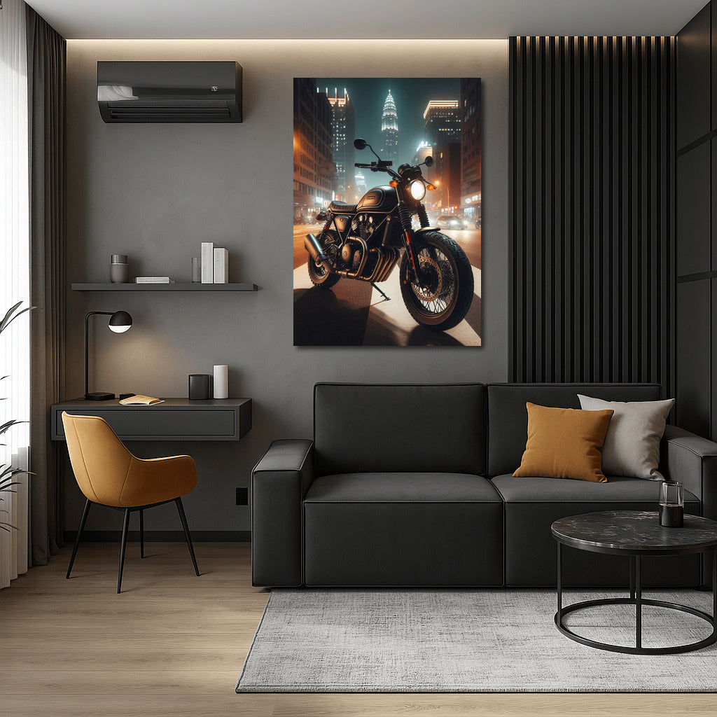 Scrambler in Night City: Dynamics and Energy