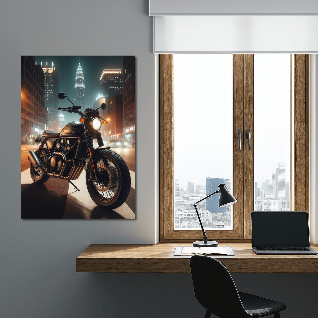 Scrambler in Night City: Dynamics and Energy