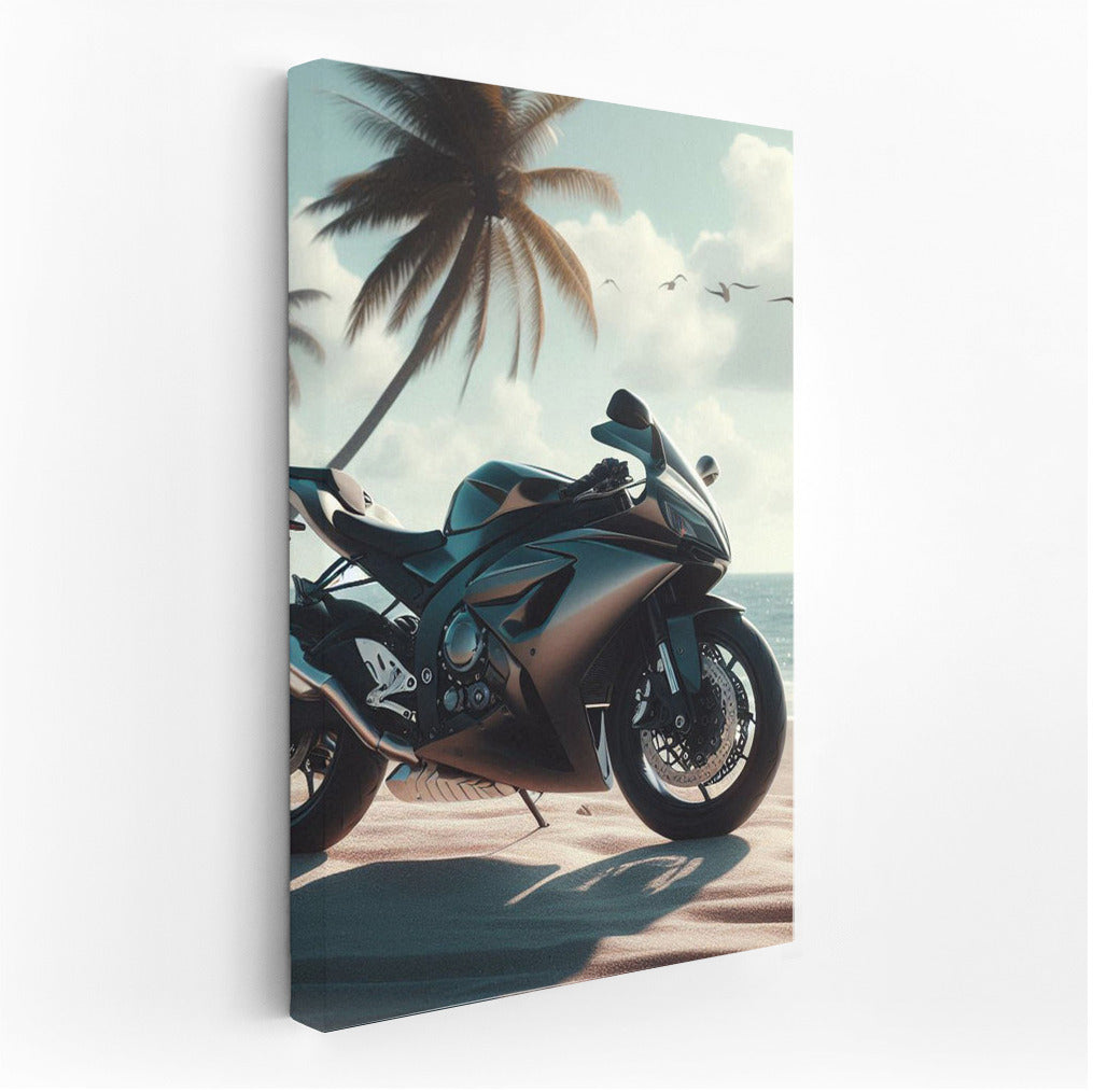 Speed Bike on the Beach: Freedom and Adventure