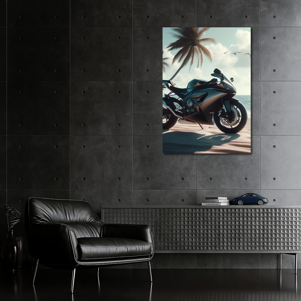 Speed Bike on the Beach: Freedom and Adventure