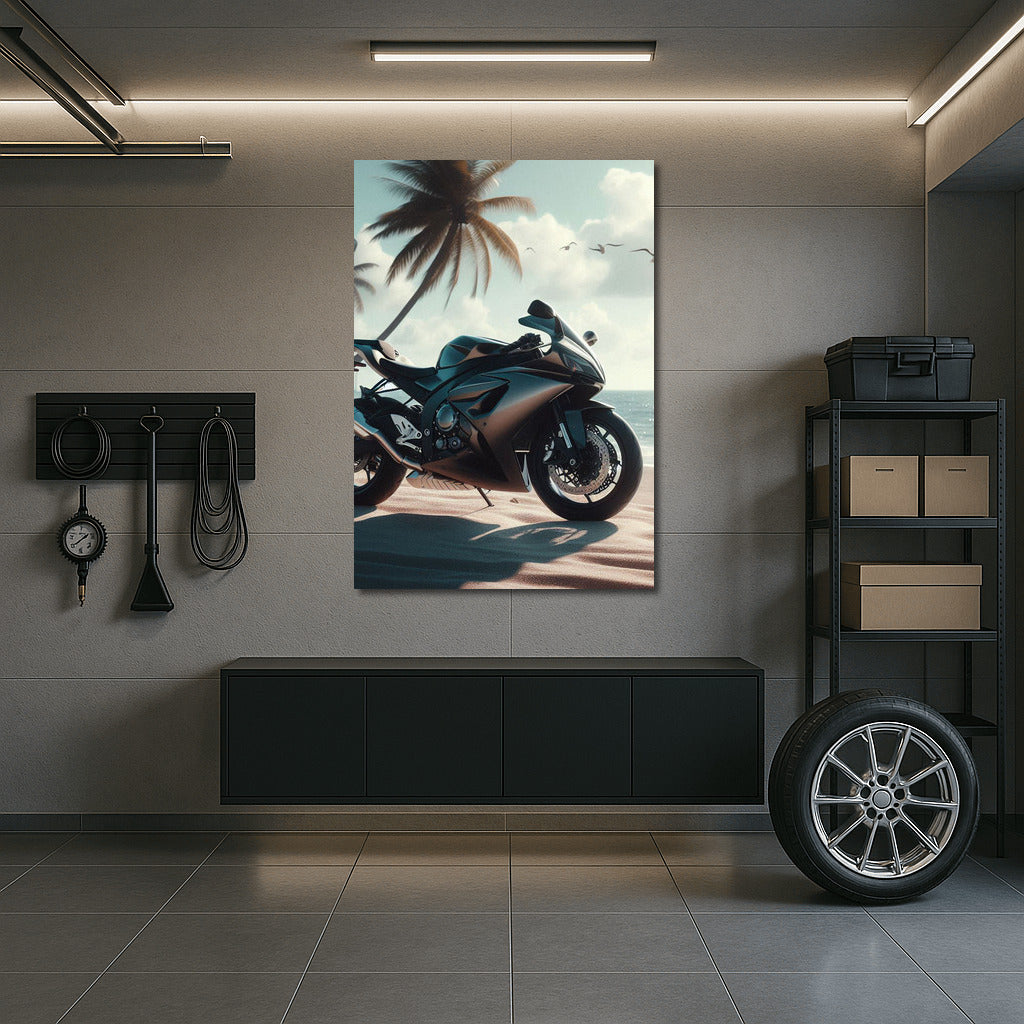 Speed Bike on the Beach: Freedom and Adventure