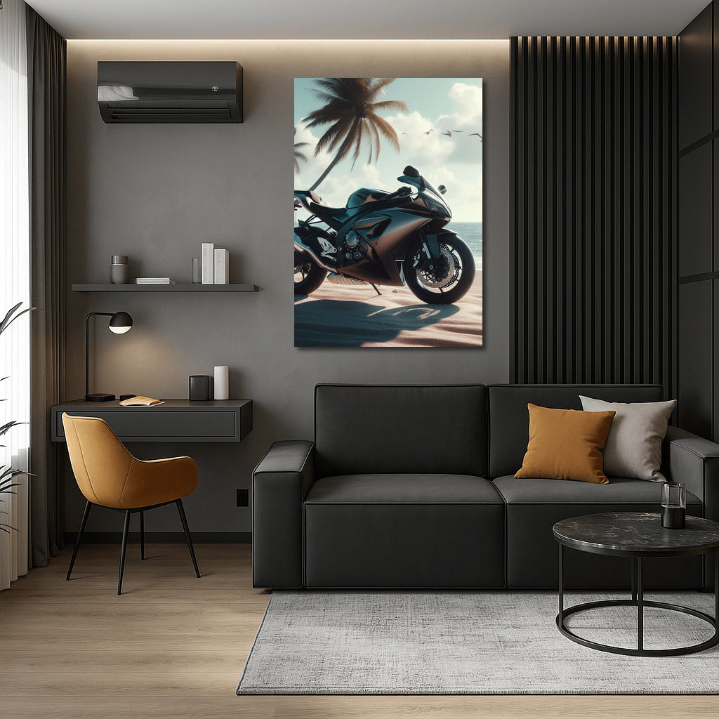 Speed Bike on the Beach: Freedom and Adventure