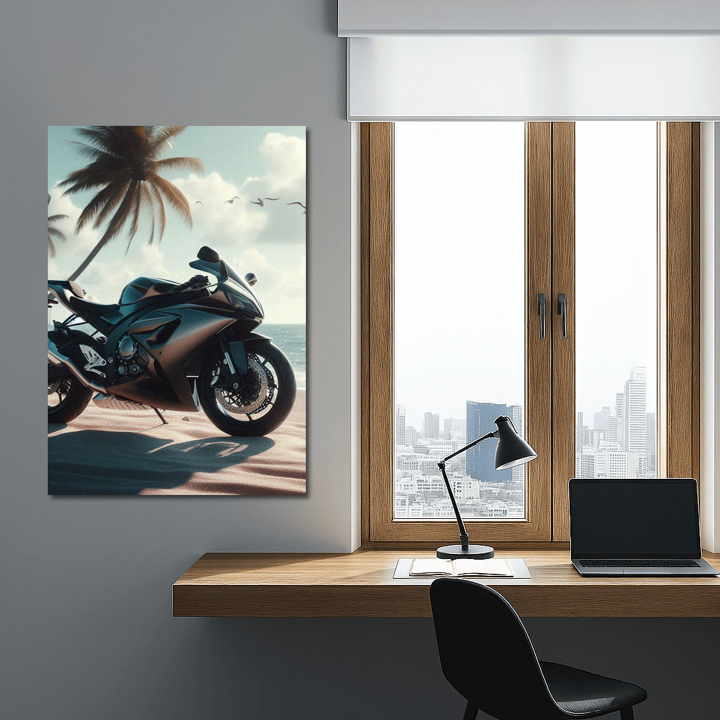 Speed Bike on the Beach: Freedom and Adventure