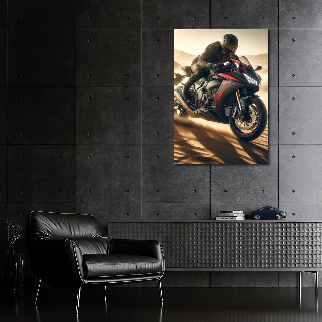 Kawasaki High Speed Desert Adventure Sportbike