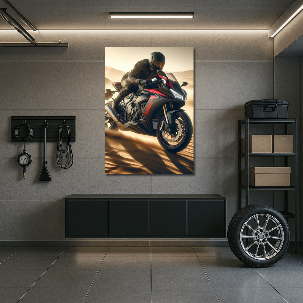 Kawasaki High Speed Desert Adventure Sportbike