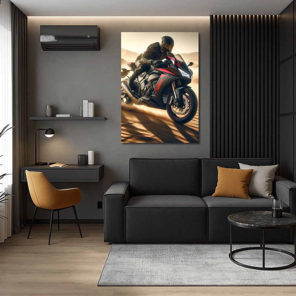 Kawasaki High Speed Desert Adventure Sportbike