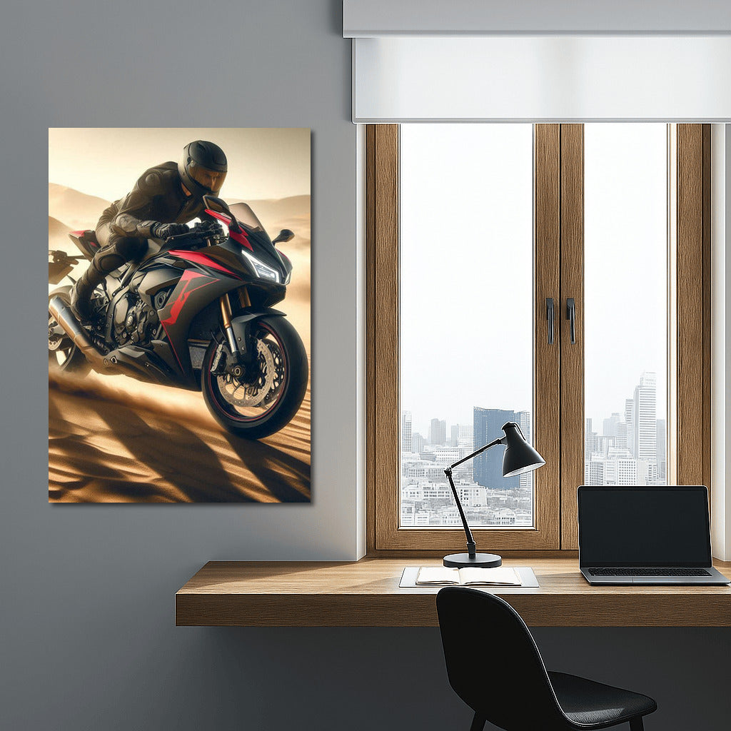 Kawasaki High Speed Desert Adventure Sportbike