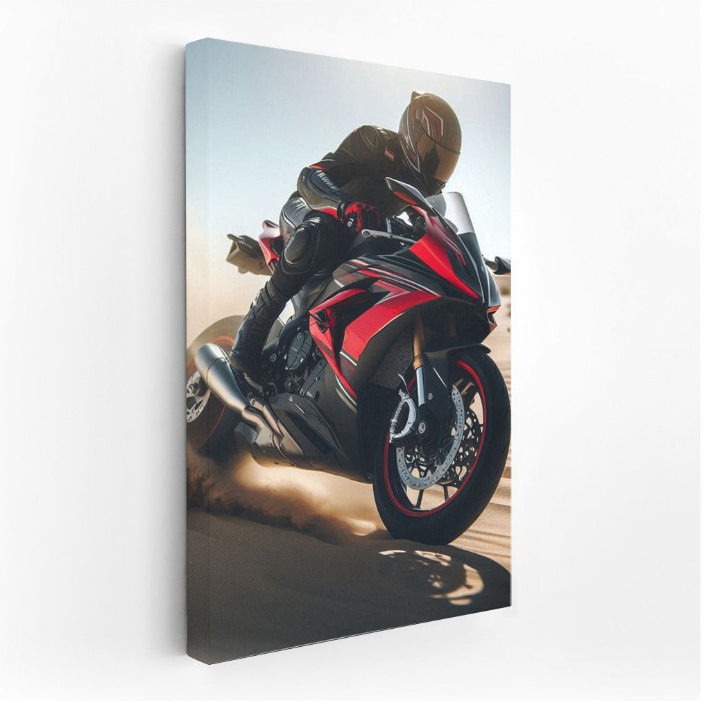 Desert Wind: Sport Bike in Dynamics