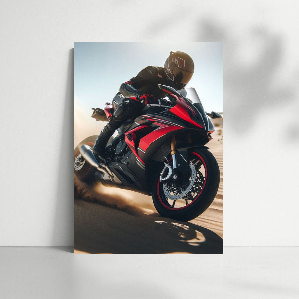 Desert Wind: Sport Bike in Dynamics