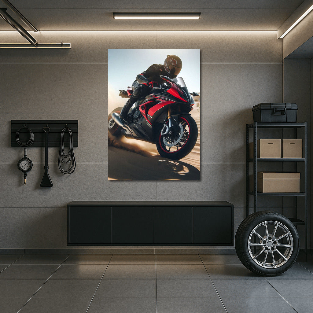 Desert Wind: Sport Bike in Dynamics