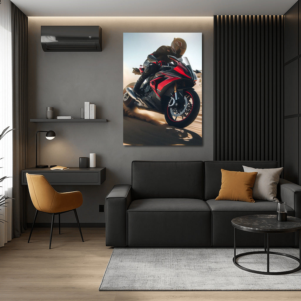 Desert Wind: Sport Bike in Dynamics