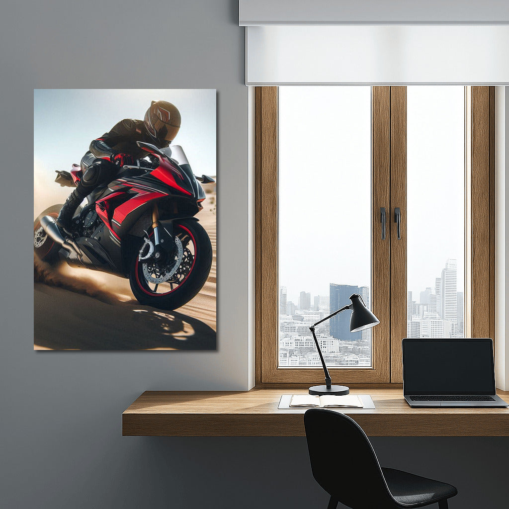 Desert Wind: Sport Bike in Dynamics