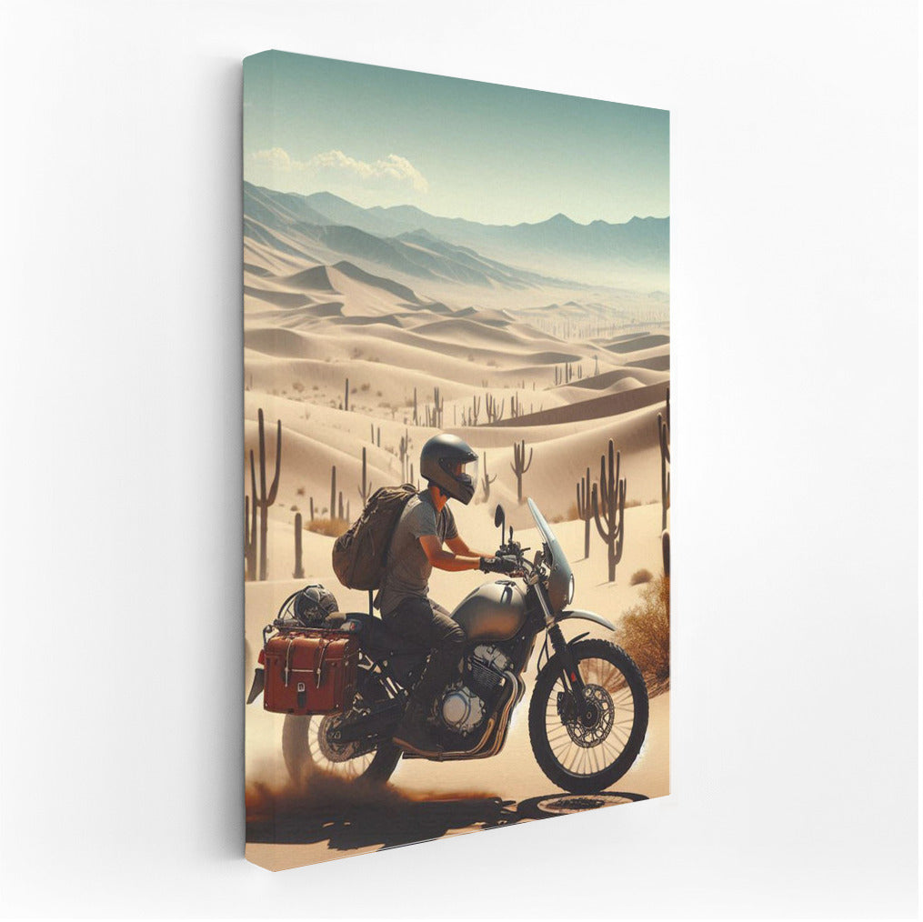 Freedom on Wheels: Desert Touring Motorcycle
