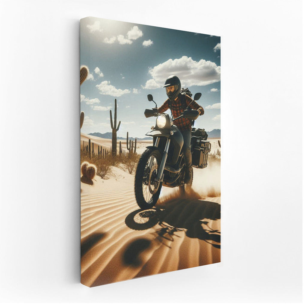 Desert Touring Motorcycle: Freedom and Speed