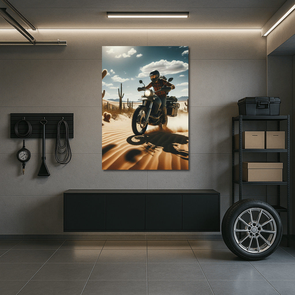 Desert Touring Motorcycle: Freedom and Speed