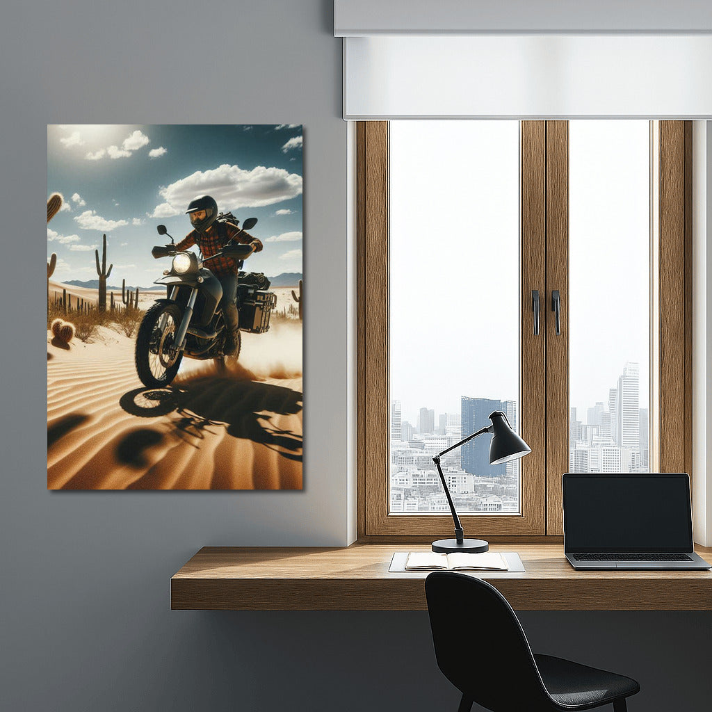 Desert Touring Motorcycle: Freedom and Speed