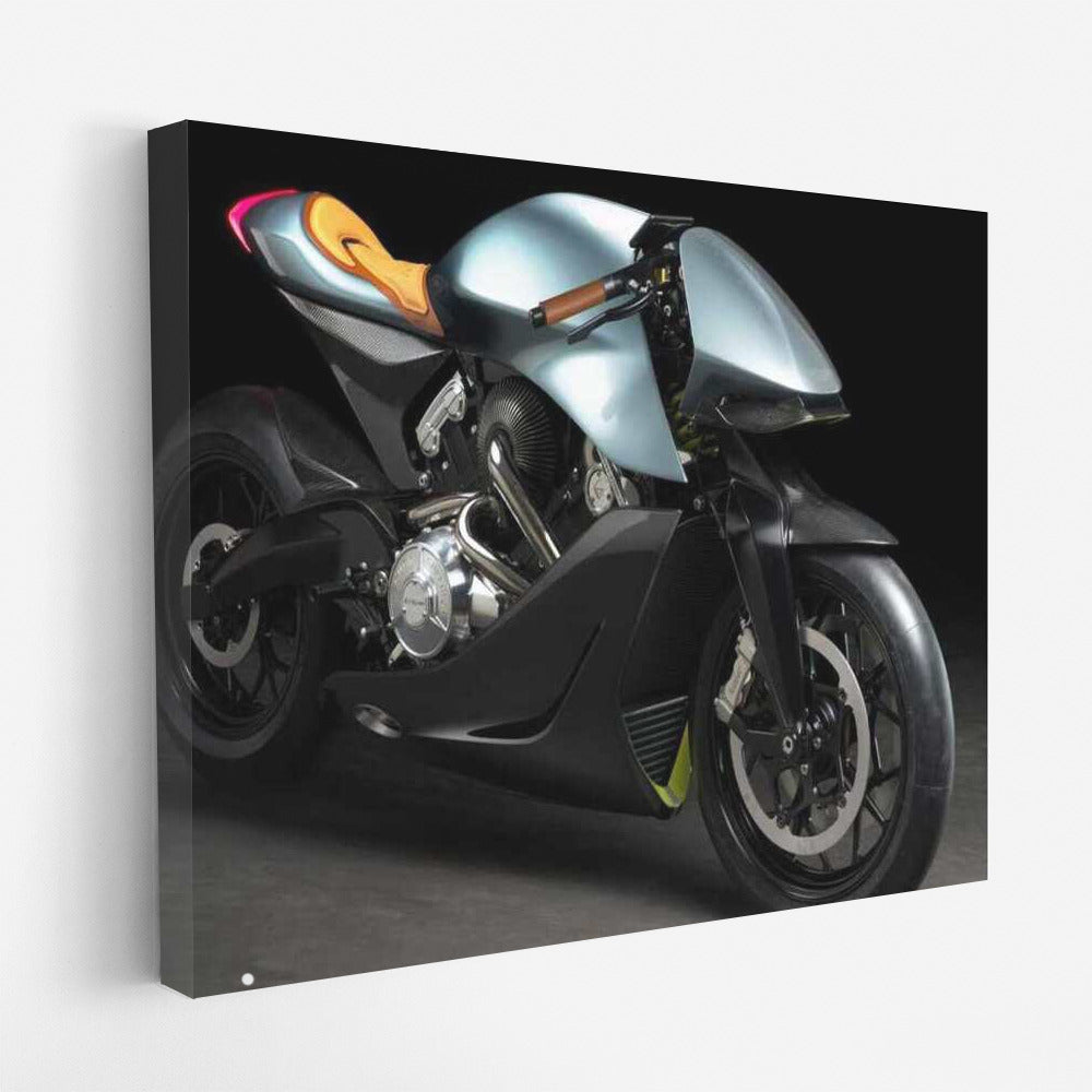 Dynamics and Style: Aston Martin AMB 001 Concept Motorcycle