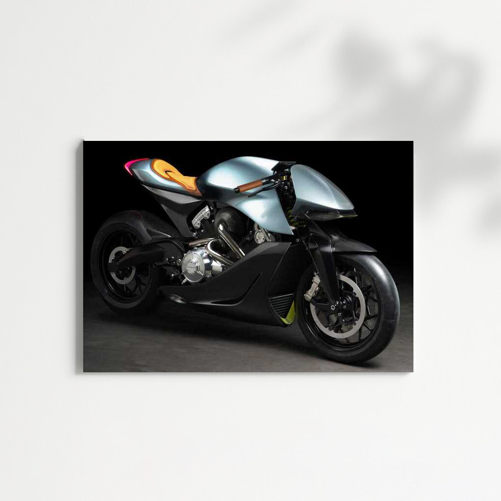 Dynamics and Style: Aston Martin AMB 001 Concept Motorcycle