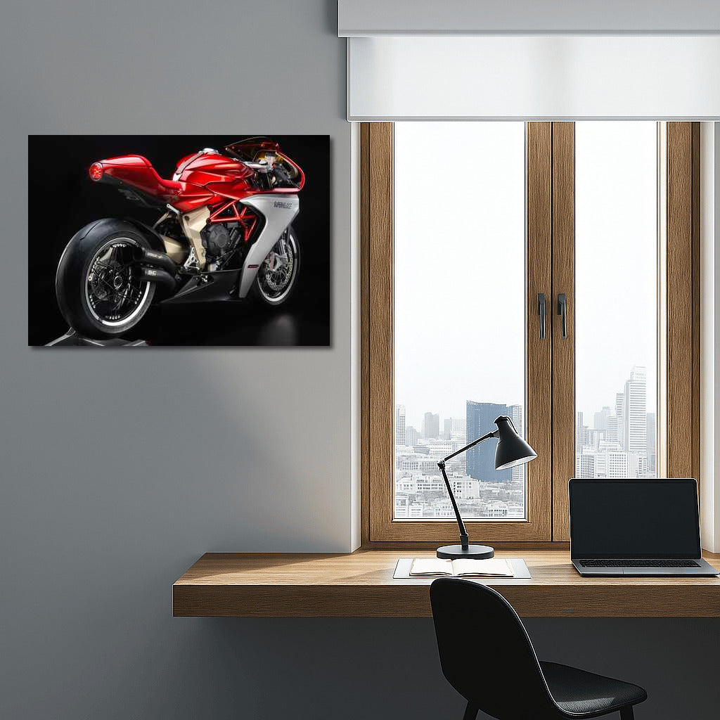 Speed and Passion: MV Agusta Superveloce on Canvas