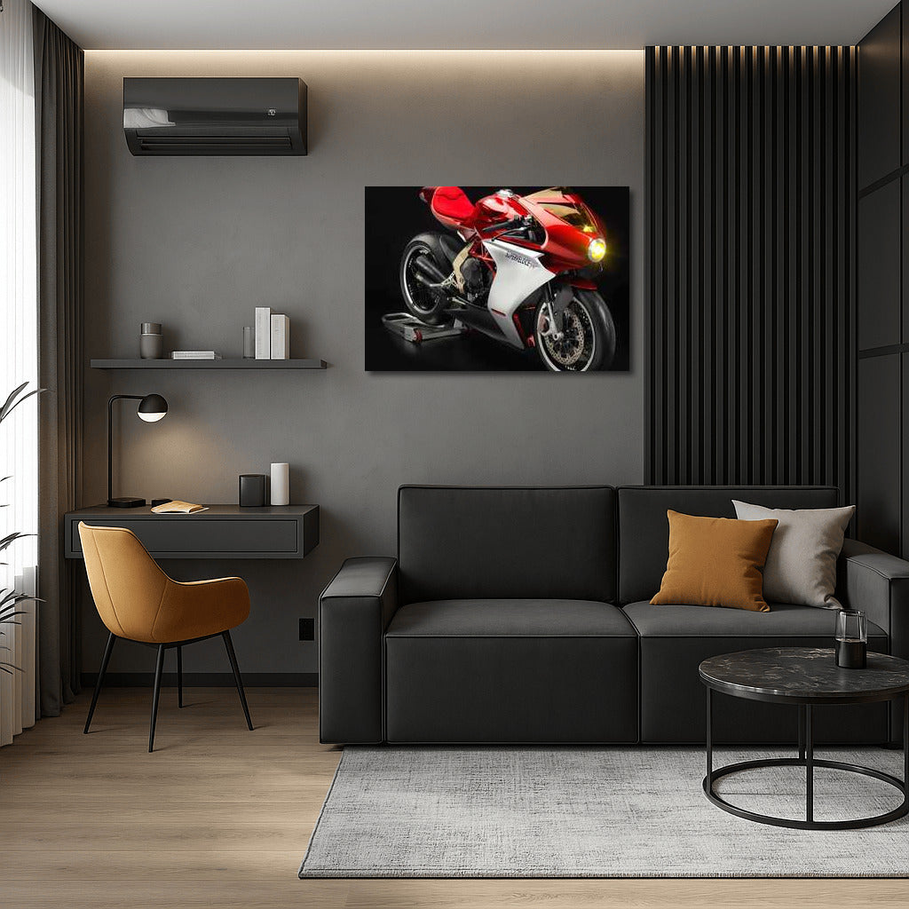 MV Agusta Superveloce: The Elegance of Speed on the Wall