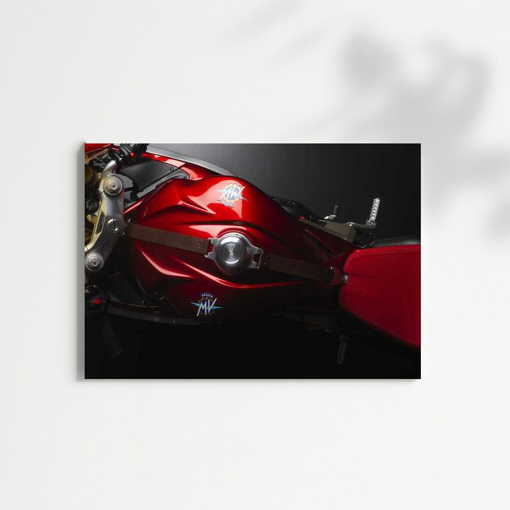 Speed Whirlwind: MV Agusta F4 Motorcycle in Dynamics