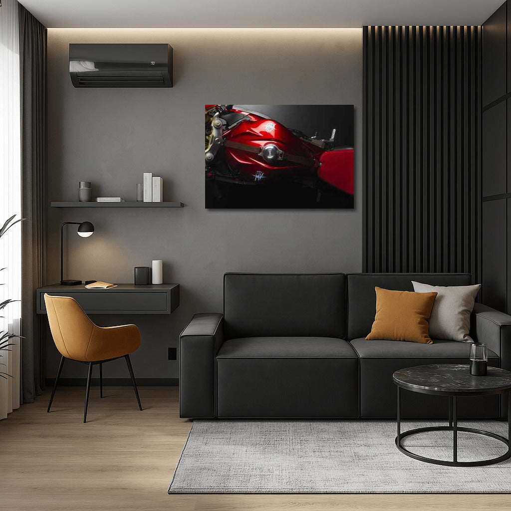 Speed Whirlwind: MV Agusta F4 Motorcycle in Dynamics