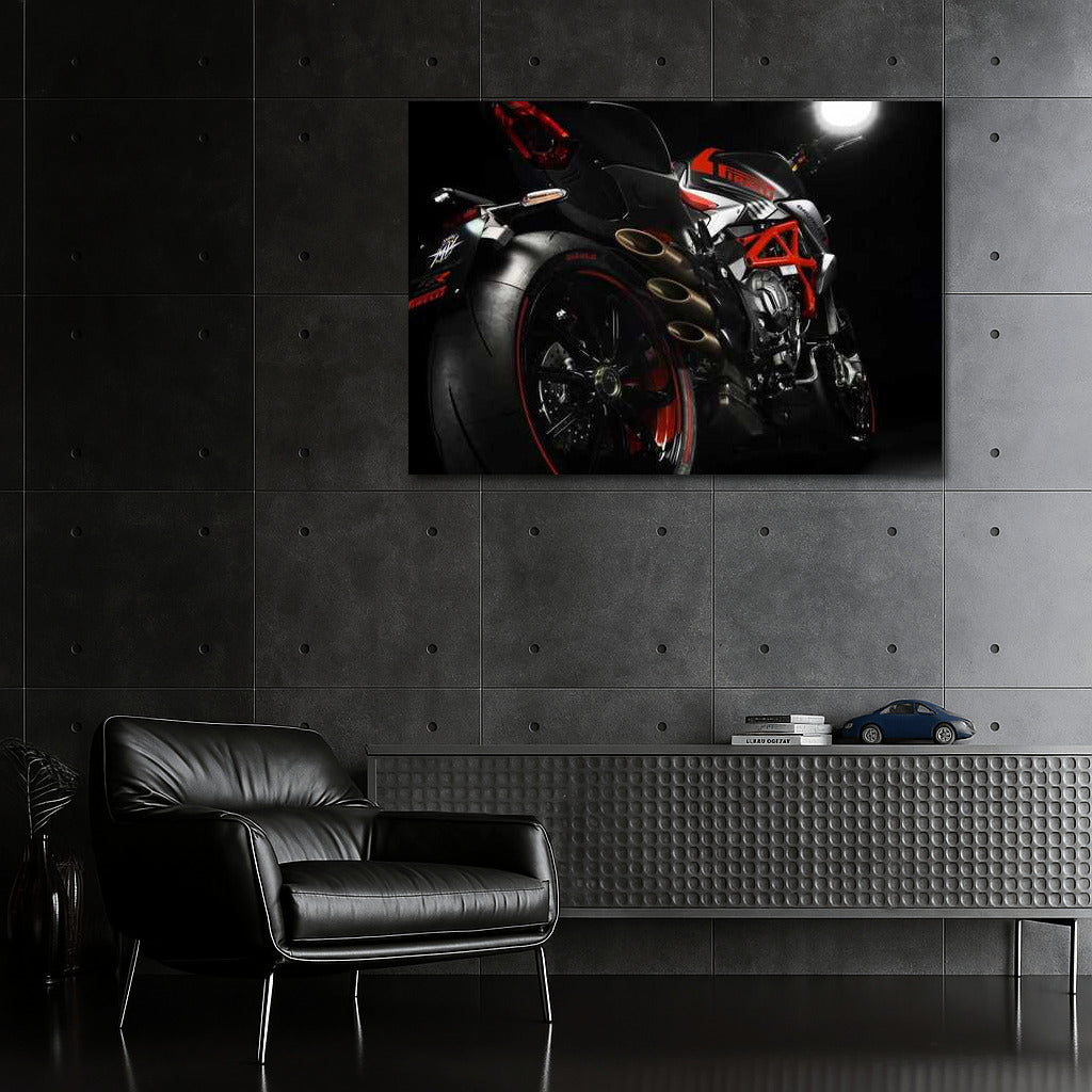 Speed and Elegance: MV Agusta Motorcycle for Modern Interiors