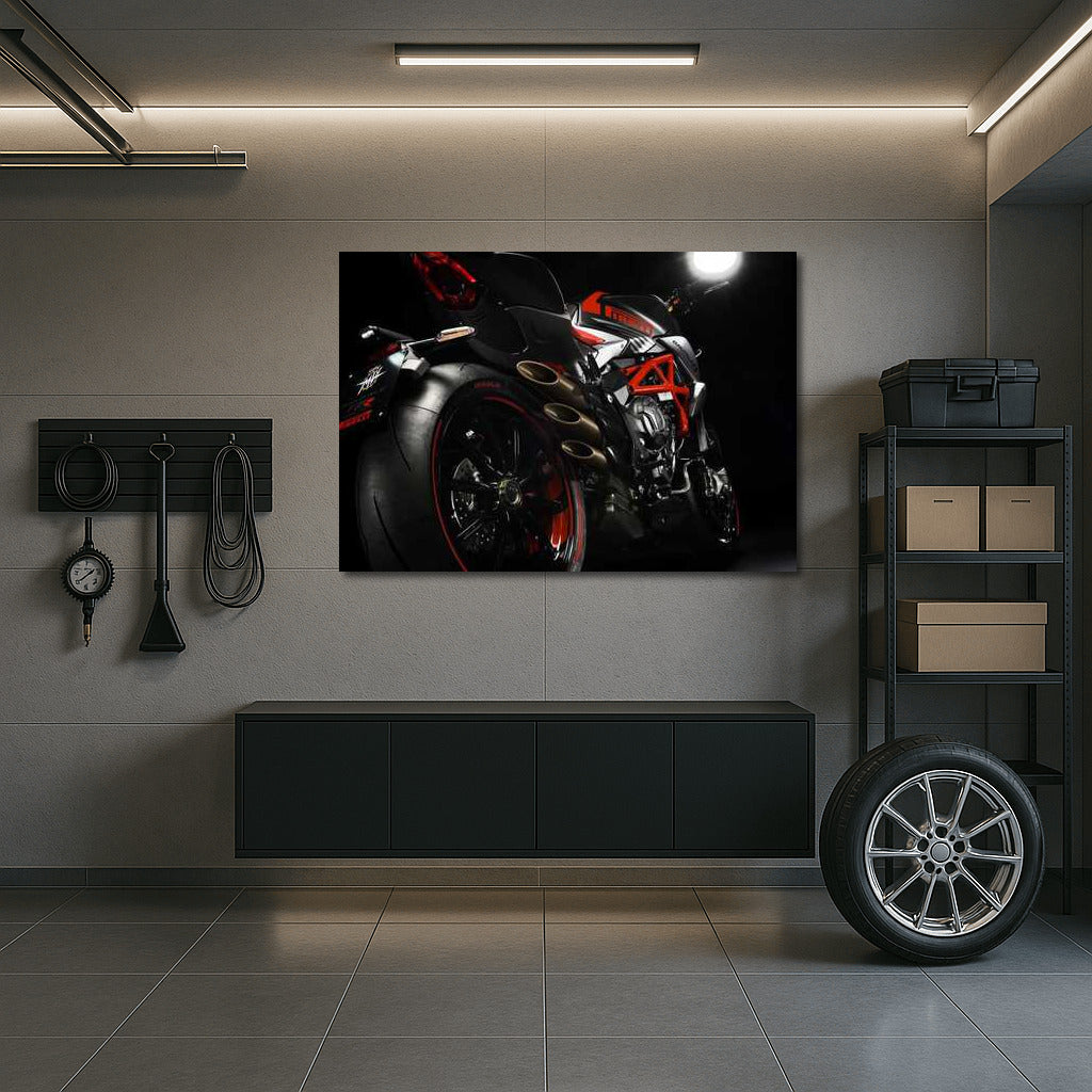 Speed and Elegance: MV Agusta Motorcycle for Modern Interiors