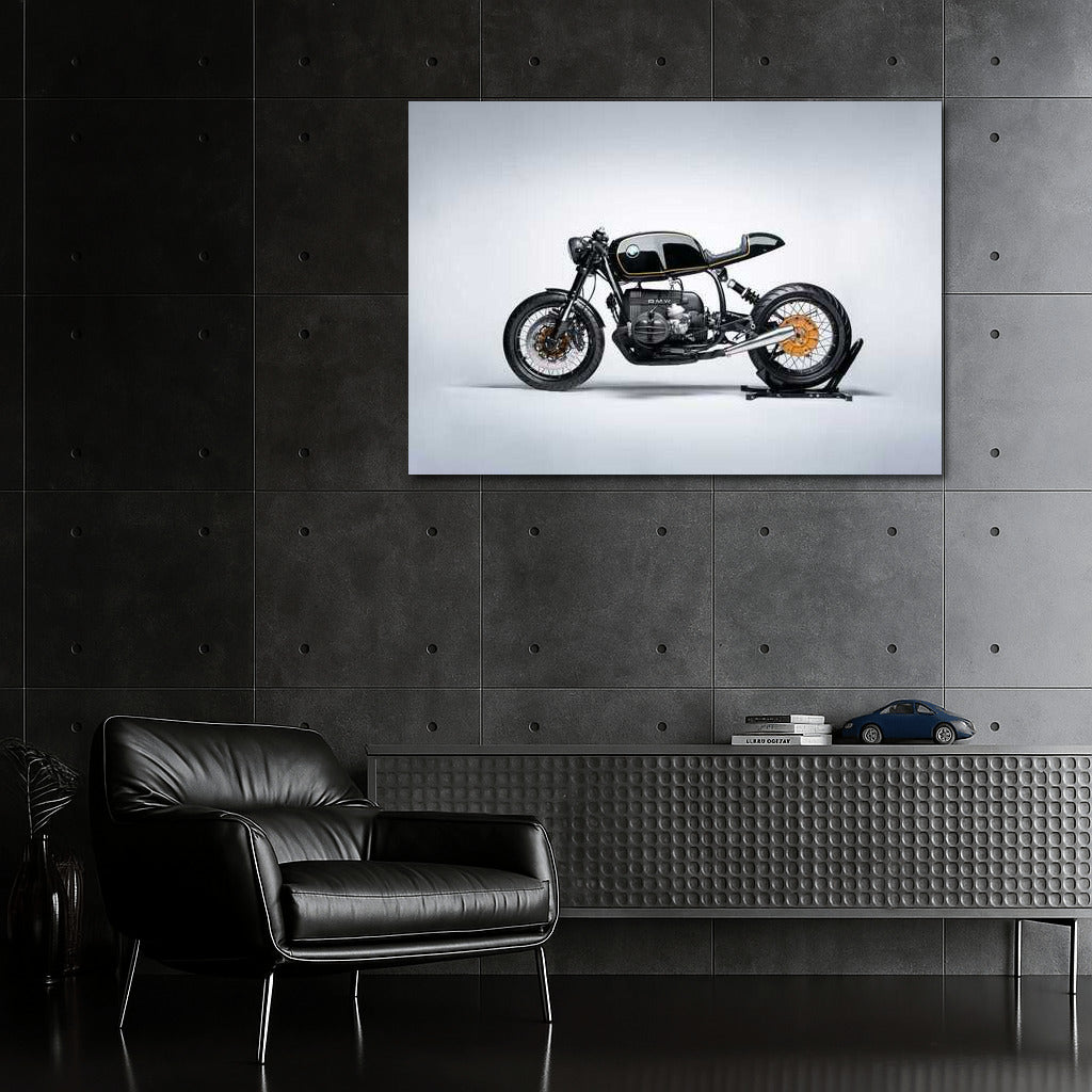 Retro Motorcycle BMW: Classic in Motion