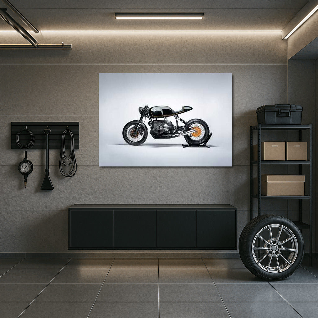 Retro Motorcycle BMW: Classic in Motion