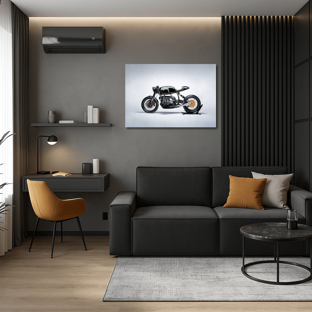 Retro Motorcycle BMW: Classic in Motion