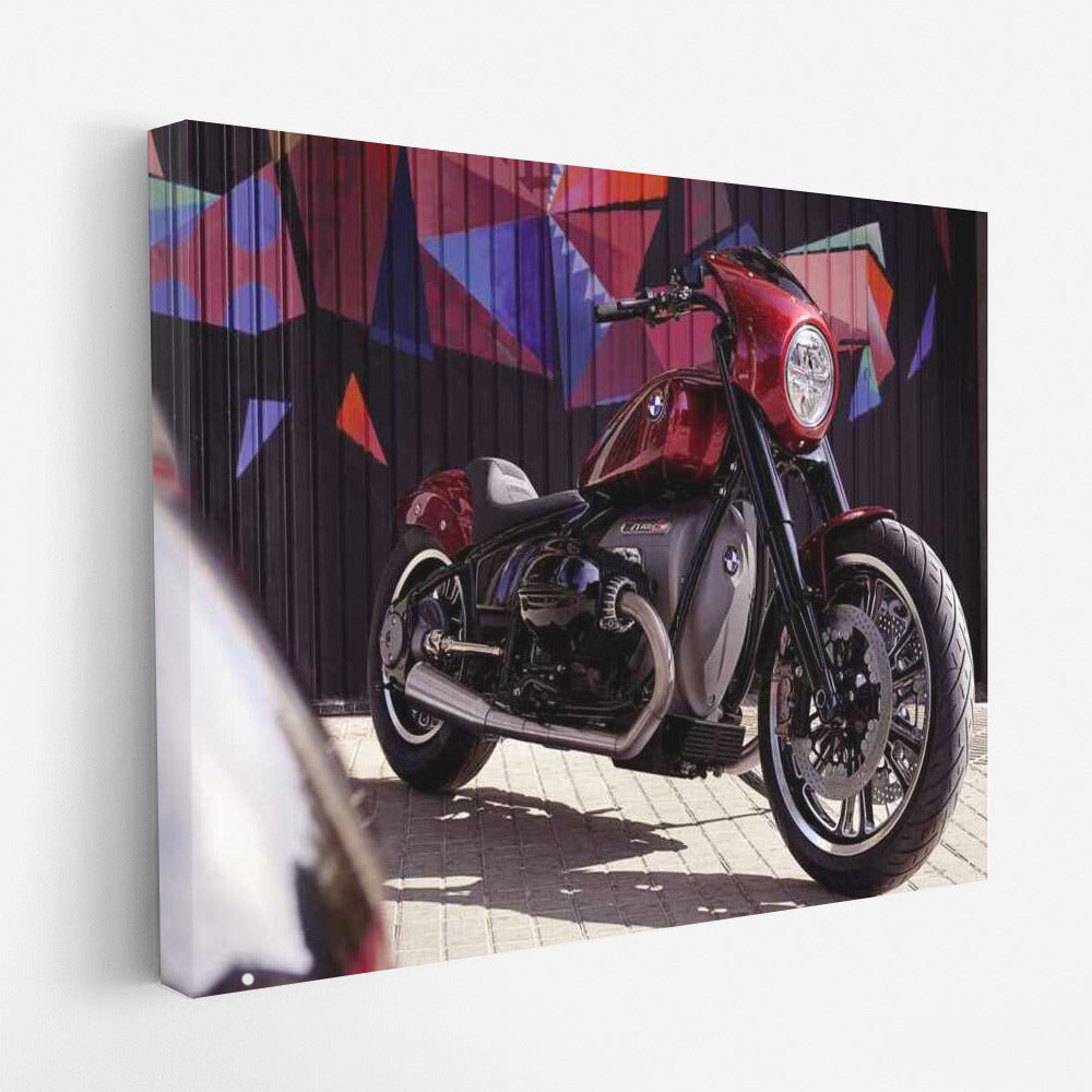 BMW R18: Power and Style on Canvas